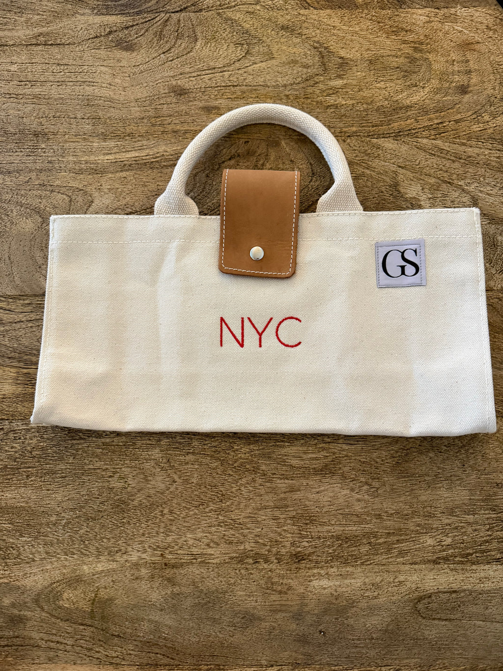 The Pre-Embroidered Bordeaux Wine Carrier