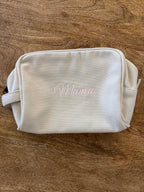 The Pre-Embroidered Accessories Pouch