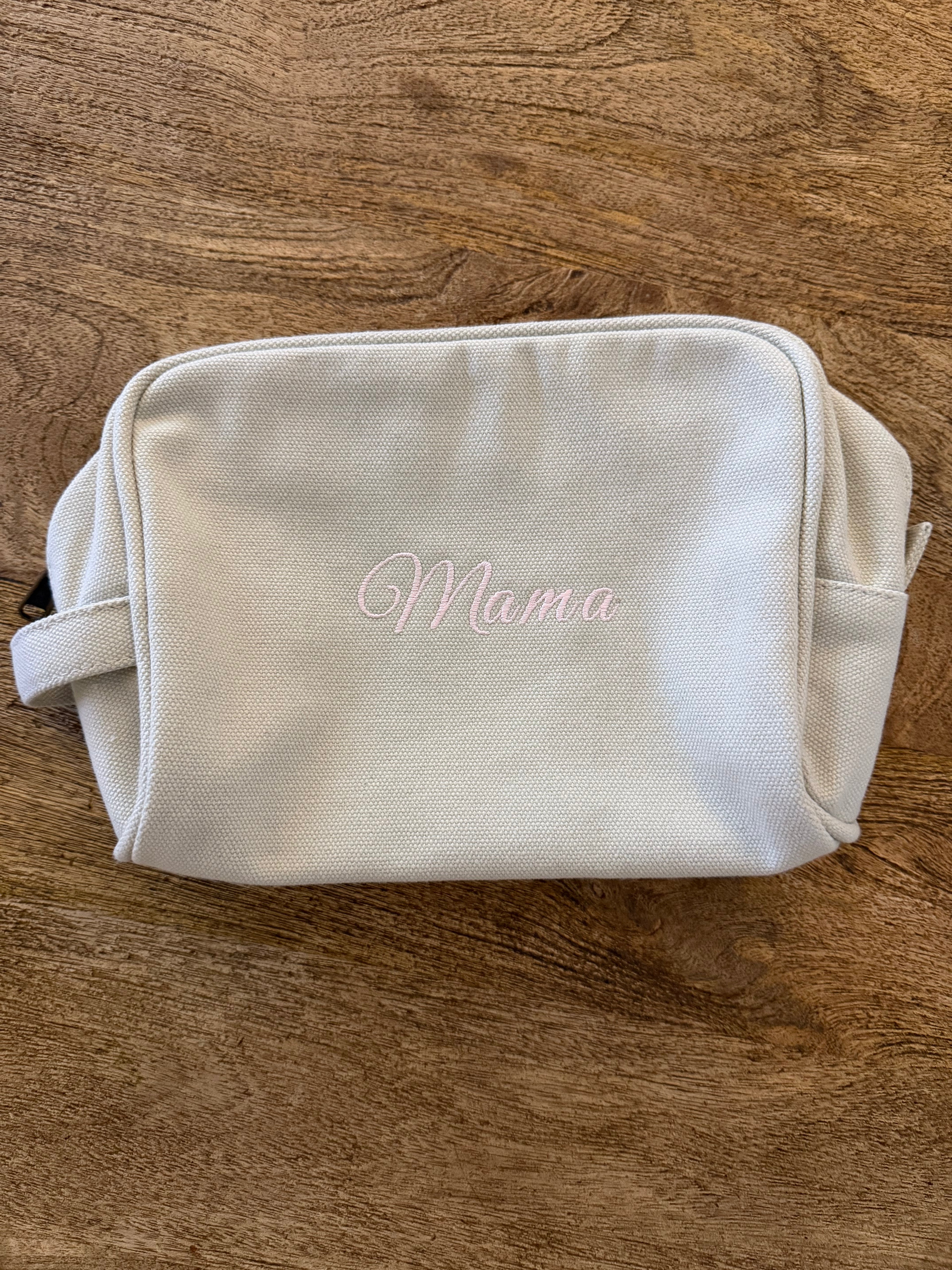 The Pre-Embroidered Accessories Pouch