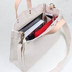 THE COMMUTER BUNDLE, Premium 100% Cotton Canvas Commuter Tote with Accessories Pouch & Strap - GALE STUDIO - Bags & Wallets -